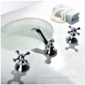 Chrome Plated Bathroom Brass Wash Basin Faucet